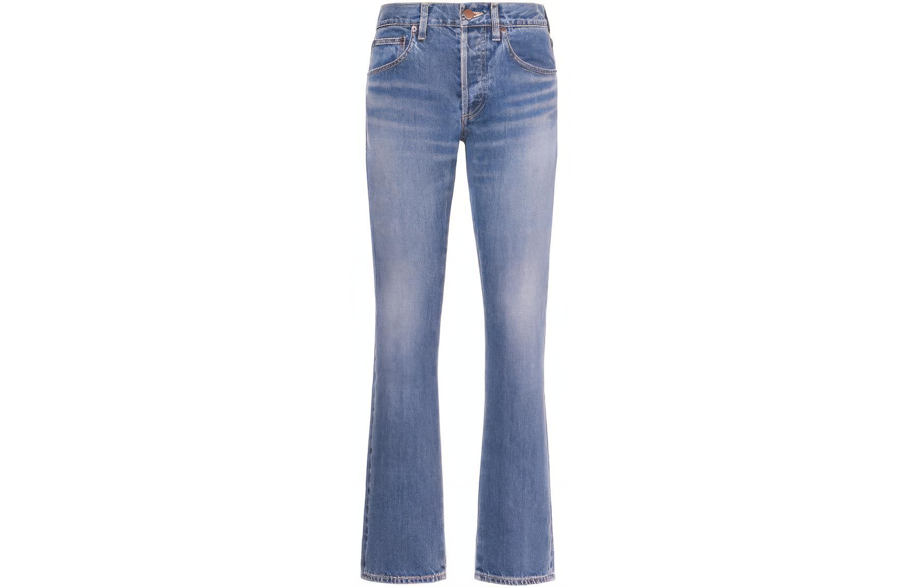Order PRADA  Slim Fit Solid Color Blue Jeans GEP096-1IJ6-F0008