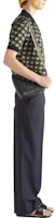 Purchase PRADA スリムフィット ストレートレッグ カジュアルパンツ ネイビーブルー UP0178-1P3Z-F0008-S-221