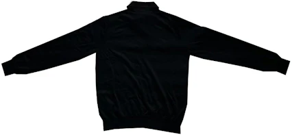 Lookbook PRADA 純黑色長袖休閒POLO襯衫 DNA793-1YKU-F0002-S-191