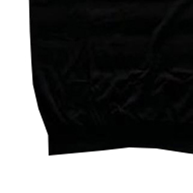 Sizing PRADA  Solid Black Long Sleeve Casual Polo Shirt DNA793-1YKU-F0002-S-191