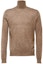 Buy PRADA Solid Brown High-Neck Slim-Fit Sweater Long Sleeve Pullover UMR185-1N2W-F0040