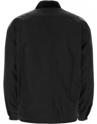 프라다 솔리드 컬러 버튼업 긴팔 셔츠 - 블랙 SC713M-1WQ8-F0002-S-232 Lookbook 프라다 솔리드 컬러 버튼업 긴팔 셔츠 - 블랙 SC713M-1WQ8-F0002-S-232