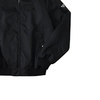 Shop PRADA 純色全拉鏈夾克 黑色 SGH038-1WQ8-F0002
