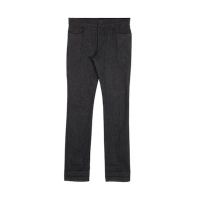 PRADA Solid Color Mid-Rise Pocket Straight Casual Pants Black GEP083-R182-1SSV