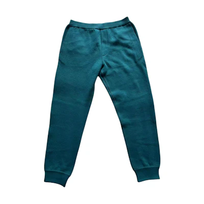PRADA Solid Color Mid-Waist Jogger Pants Green Casual Trousers. UMP50-X4M-F0363-S-182