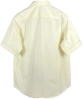 プラダ 無地 半袖 ボタンアップシャツ イエロー UCS447-10IV-F0032 Lookbook プラダ 無地 半袖 ボタンアップシャツ イエロー UCS447-10IV-F0032