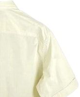 プラダ 無地 半袖 ボタンアップシャツ イエロー UCS447-10IV-F0032 Shop プラダ 無地 半袖 ボタンアップシャツ イエロー UCS447-10IV-F0032