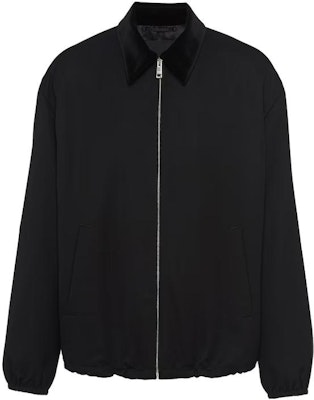 PRADA Solid Color Zip-Up Waist Casual Jacket SGC491-1358-F0002-S-OOO Buy PRADA Solid Color Zip-Up Waist Casual Jacket SGC491-1358-F0002-S-OOO