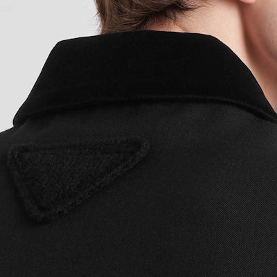 PRADA Solid Color Zip-Up Waist Casual Jacket SGC491-1358-F0002-S-OOO Sizing PRADA Solid Color Zip-Up Waist Casual Jacket SGC491-1358-F0002-S-OOO