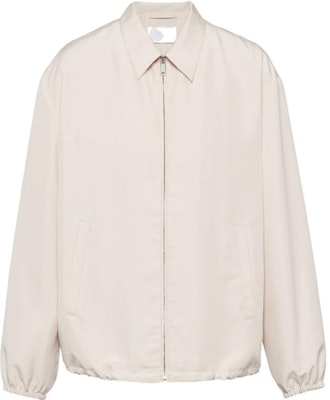 PRADA Solid Color Zip-Up Waist Casual Jacket SGC491-1358-F0002-S-OOO Cheap PRADA Solid Color Zip-Up Waist Casual Jacket SGC491-1358-F0002-S-OOO