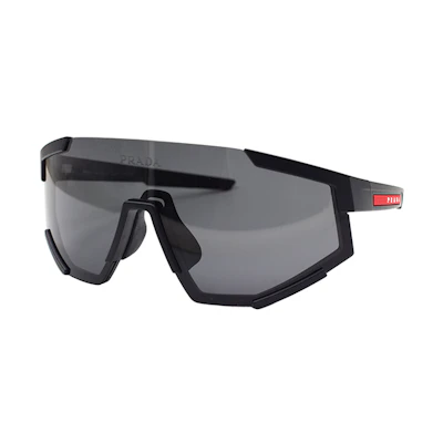 PRADA Sporty Road Trip Sunglasses, Irregular Shape Trendy Design SPS04W-F-DG0-06F