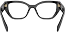 Purchase PRADA 方形醋酸眼鏡 黑色 刻字鏡腿設計 PRA16V16K1O1