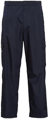 PRADA Celana Kasual Straight-Leg dengan Saku Samping - Biru SPH243-1WQ8-F0SVF-S-231 Buy PRADA Celana Kasual Straight-Leg dengan Saku Samping - Biru SPH243-1WQ8-F0SVF-S-231