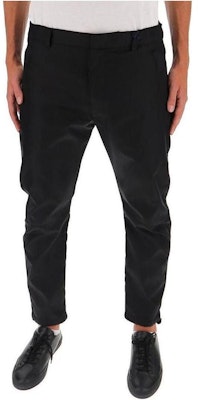 PRADA Straight Slim Fit Casual Pants Black with Zipper Closure. SPH66-1WQ8-F002 Order PRADA Straight Slim Fit Casual Pants Black with Zipper Closure. SPH66-1WQ8-F002