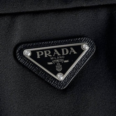 PRADA Stretch Casual Pants with Enamel Triangle Logo in Black. SPH252-11QL-F0002 Sizing PRADA Stretch Casual Pants with Enamel Triangle Logo in Black. SPH252-11QL-F0002