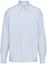 Buy 프라다 스트라이프 프린트 긴팔 자외선 차단 셔츠 - 블루. SC609-12U9-F03EM-S-221