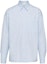Order 프라다 스트라이프 프린트 긴팔 자외선 차단 셔츠 - 블루. SC609-12U9-F03EM-S-221