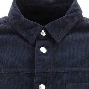 프라다 블루 3톤 버튼업 긴팔 셔츠 GEC090S23213H-PF0008 Shop 프라다 블루 3톤 버튼업 긴팔 셔츠 GEC090S23213H-PF0008