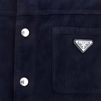 Purchase PRADA Camisa Azul de Manga Larga con Tres Tonos y Botones. GEC090S23213H-PF0008