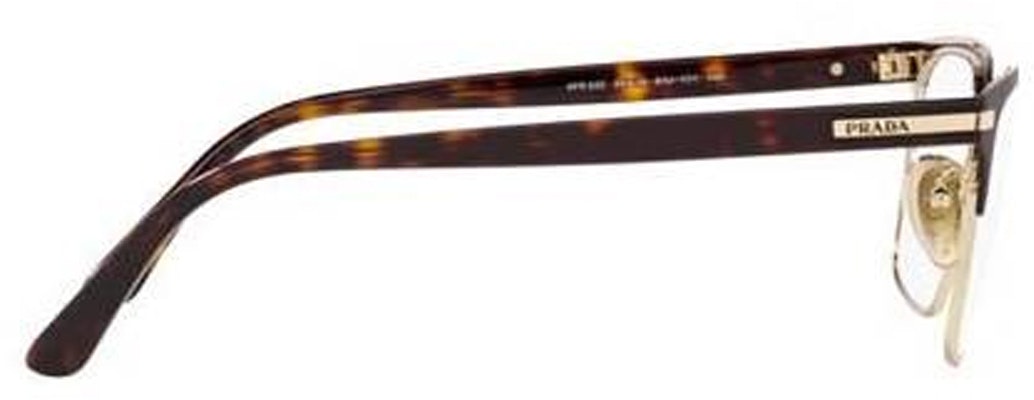 PRADA Gafas Ópticas Rectangulares Carey con Logo Lateral. PR58ZV01U1O1 Shop PRADA Gafas Ópticas Rectangulares Carey con Logo Lateral. PR58ZV01U1O1