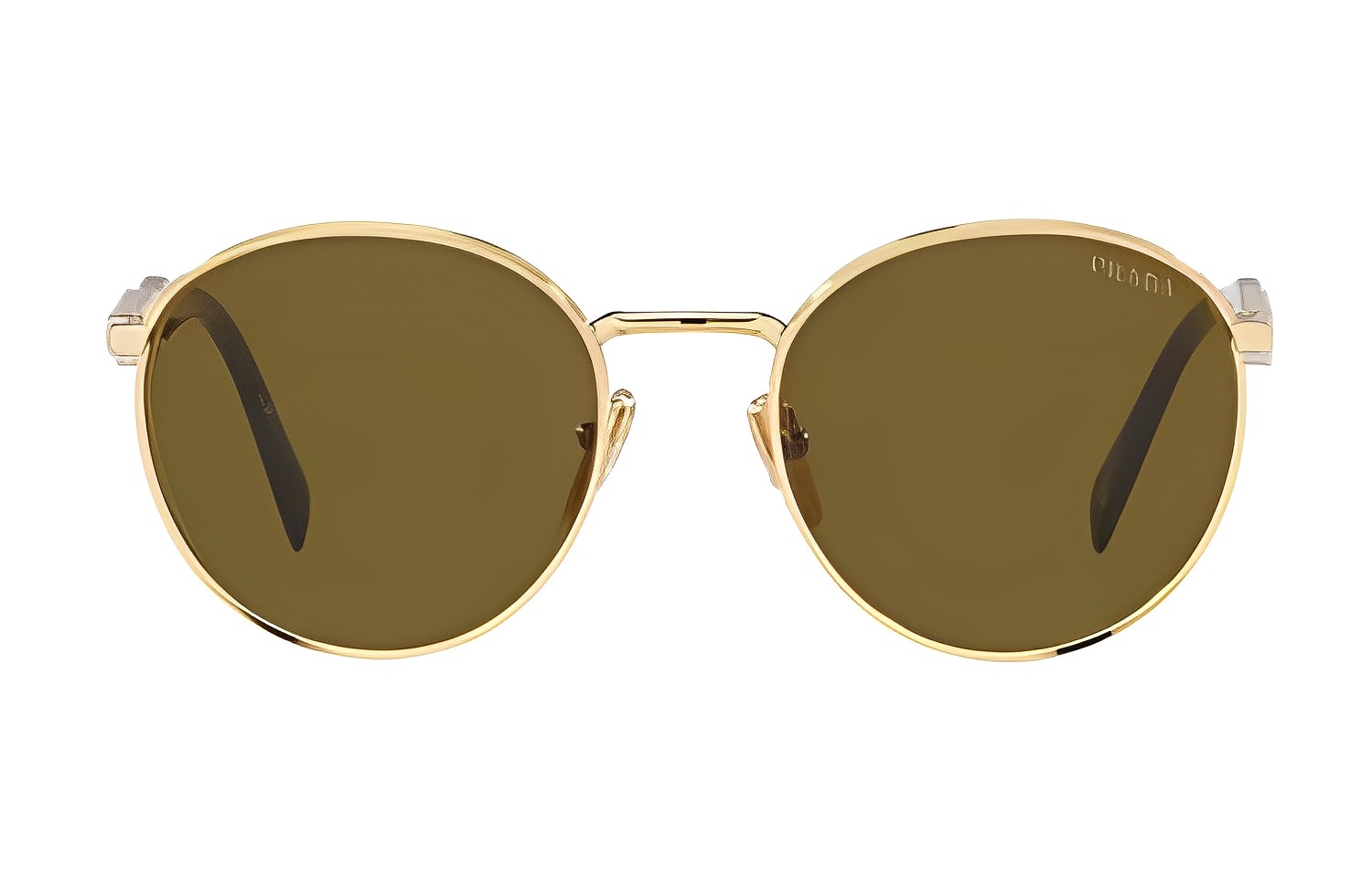 PRADA  Trendy Minimalist Metal Round Sunglasses PR56ZSZVN01T 圖 4