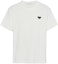 Order PRADA White Crewneck T-Shirt with Logo Print UJN885-122E-F0009-S-232