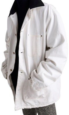 프라다 화이트 디스트레스 칼라 싱글브레스티드 롱슬리브 자켓. SGC675-14W7-F0009-S-OOO Purchase 프라다 화이트 디스트레스 칼라 싱글브레스티드 롱슬리브 자켓. SGC675-14W7-F0009-S-OOO