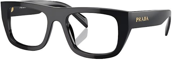 PRADA Acetate Square Optical Glasses Black Unisex Couple Design with Logo Detail. POIZON240620968 PRADA Acetate Square Optical Glasses Black Unisex Couple Design with Logo Detail. POIZON240620968