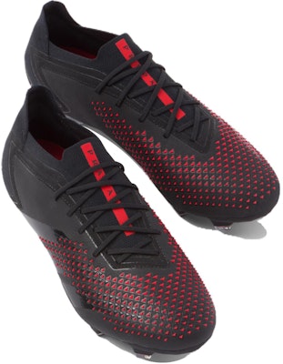 Prada adidas x Low Top Leather Sneakers 'Black Red' 4E3601_2OG1_F0N98 Lookbook Prada adidas x Low Top Leather Sneakers 'Black Red' 4E3601_2OG1_F0N98