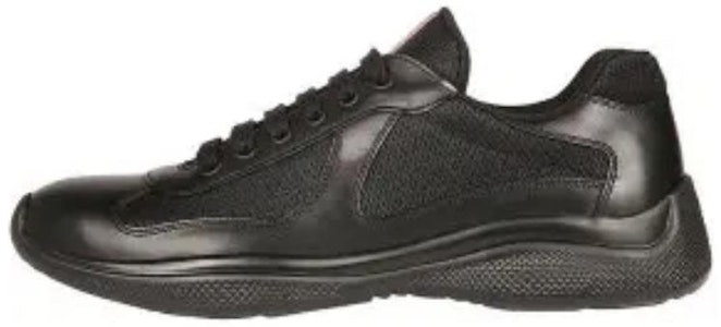 PRADA 減震耐磨防滑 低筒 運動休閒鞋 男款 黑 Buy PRADA 減震耐磨防滑 低筒 運動休閒鞋 男款 黑