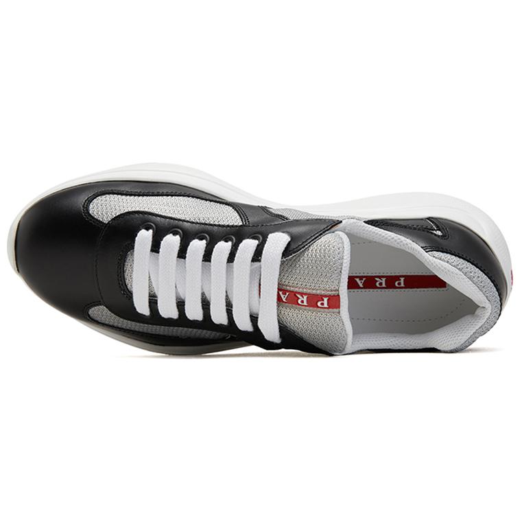 Shop Prada America's Cup 'Hitam Putih' 4E3400_6GW_F0I89_0