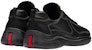 Prada America's Cup 'Lambskin Low-Top Hitam' 4E3390_072_F0002