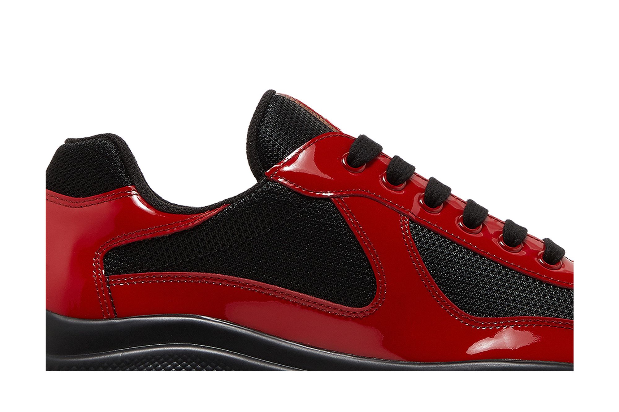 Order Prada America's Cup 'Merah Hitam' 4E3400-3L46-F0927