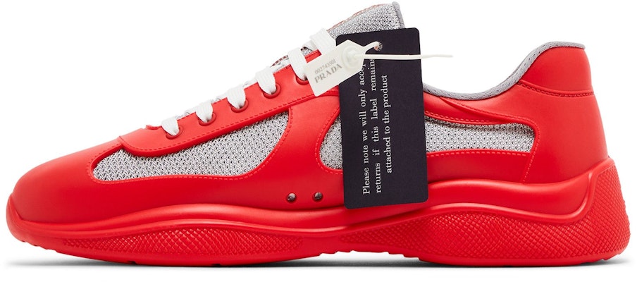 普拉达美国杯“软胶 - 红色” 4E6500-3LLJ-F0011 Lookbook 普拉达美国杯“软胶 - 红色” 4E6500-3LLJ-F0011