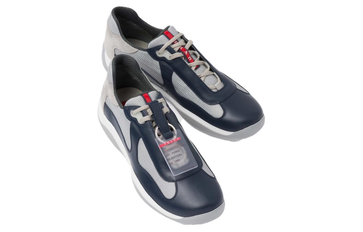 Shop Prada America''s Cup ''Ultramarine'' Scarpe da Ginnastica PS0906-5RU-F073A