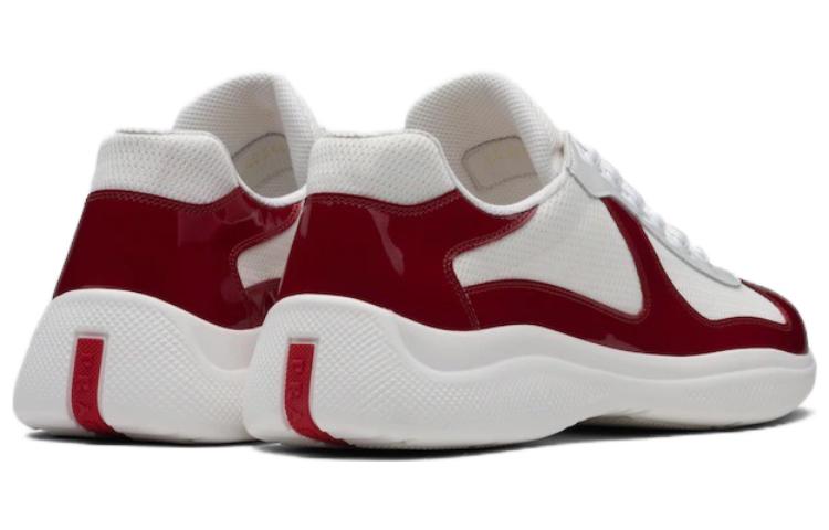 Shop Prada America's Cup 'Putih Merah Ruby' 4E3400-3LGP-F0V5A