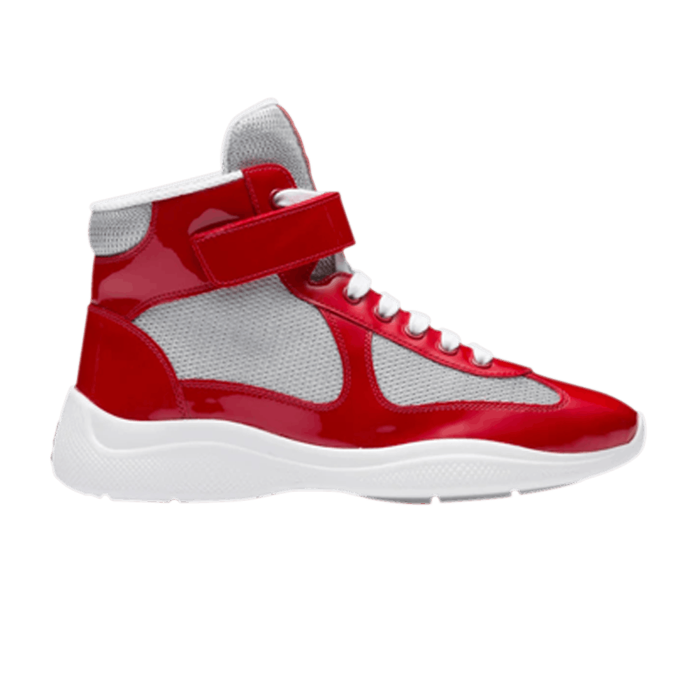 Prada America's Cup High 'Red Silver' 4T3461-ASZ-F08X6