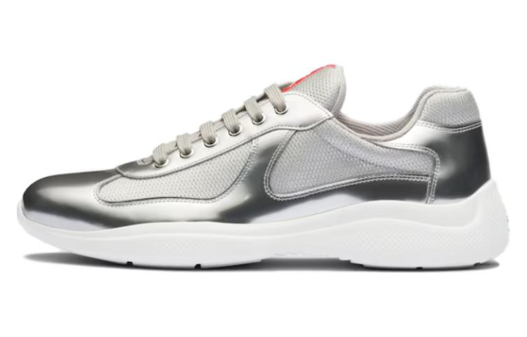 Prada America's Cup Leather 'Silver' 4E3400_3LNG_F0118