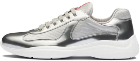 Prada America's Cup Leather 'Silver' 4E3400_3LNG_F0118 Prada America's Cup Leather 'Silver' 4E3400_3LNG_F0118