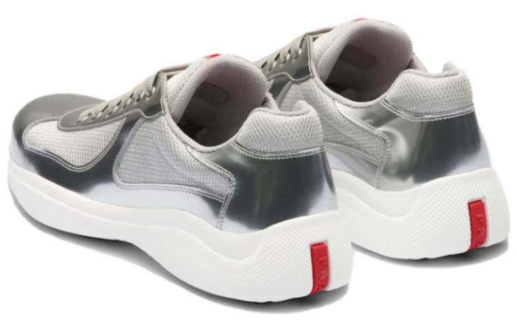 Prada America's Cup Leather 'Silver' 圖 5