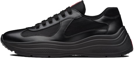 Prada America's Cup Plume Leather 'Black' 4E3494_6GW_F0002 Prada America's Cup Plume Leather 'Black' 4E3494_6GW_F0002