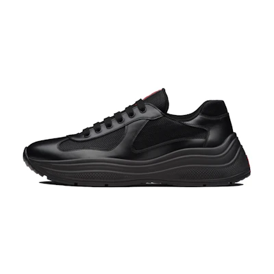 Prada America's Cup Plume Leather 'Black'