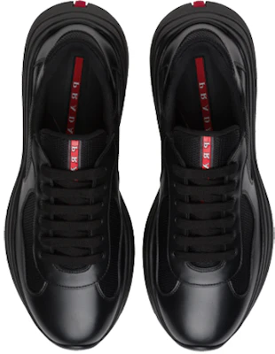 Prada America''s Cup Plume Cuir ''Noir'' 4E3494_6GW_F0002 Shop Prada America''s Cup Plume Cuir ''Noir'' 4E3494_6GW_F0002