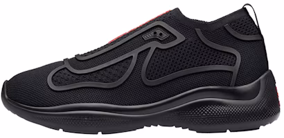 Prada America's Cup Slip-on 'Black' 4E3392-3KPL-F0002 Prada America's Cup Slip-on 'Black' 4E3392-3KPL-F0002