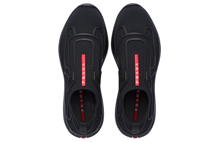 Shop Prada America''s Cup Slip-On ''Schwarz'' 4E3392-3KPL-F0002