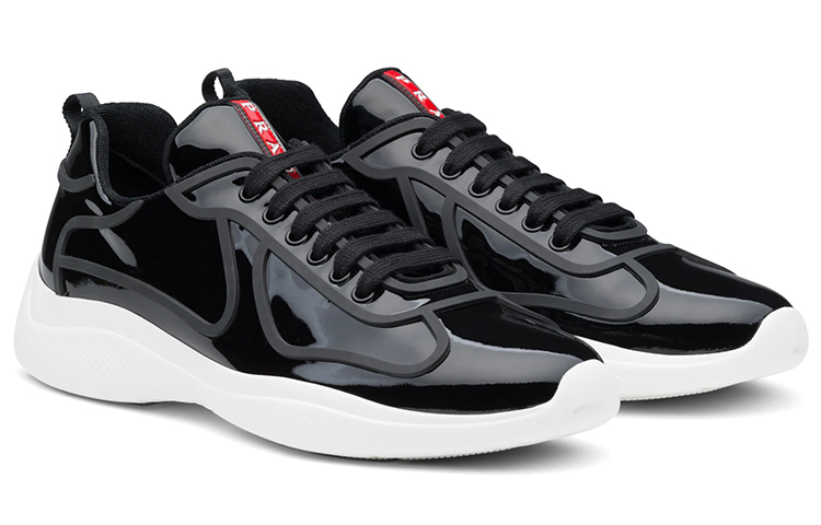 Lookbook Sneaker Prada America's Cup 'Hitam' 4E3390-069-F0632