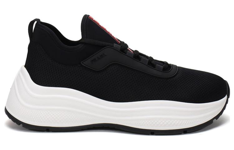 Prada America's Cup Sneakers 'Black Neoprene' 圖 2