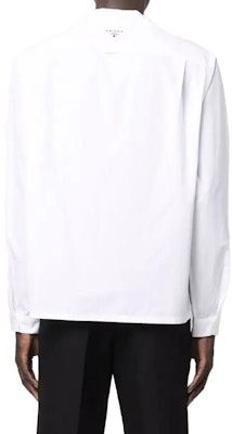 프라다 앵커 프린트 셔츠 화이트 UCN328-10IY-F0009-S-211 Shop 프라다 앵커 프린트 셔츠 화이트 UCN328-10IY-F0009-S-211