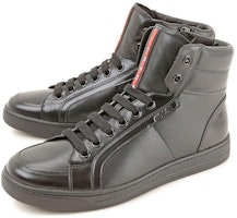 Prada Ankle Boot 'Black Lace-Up Round Toe' 4T2723_0K6_F0002 Prada Ankle Boot 'Black Lace-Up Round Toe' 4T2723_0K6_F0002