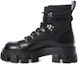Buy Prada Boot Tumit Blok Kulit Hitam 2UE009_3LFR_F0002